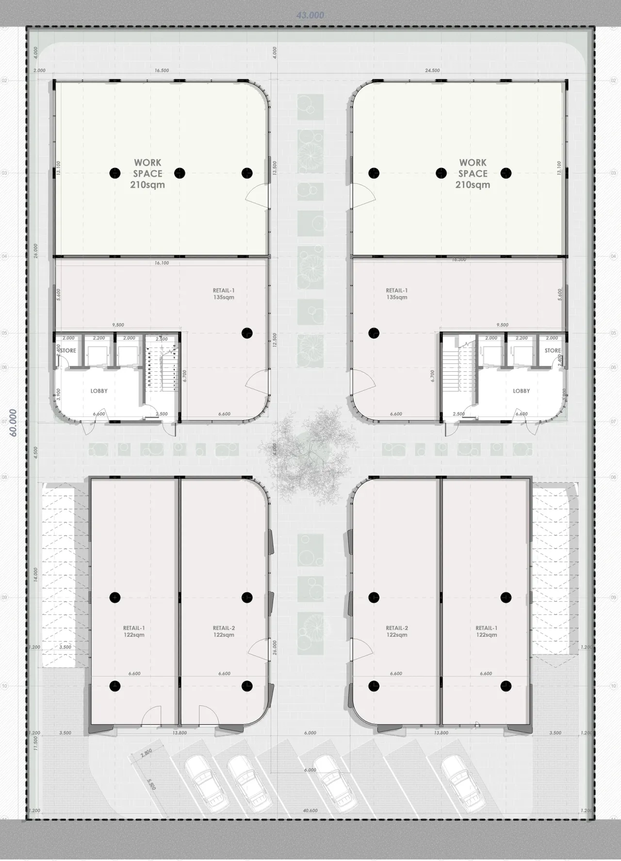 Ground-floor plan