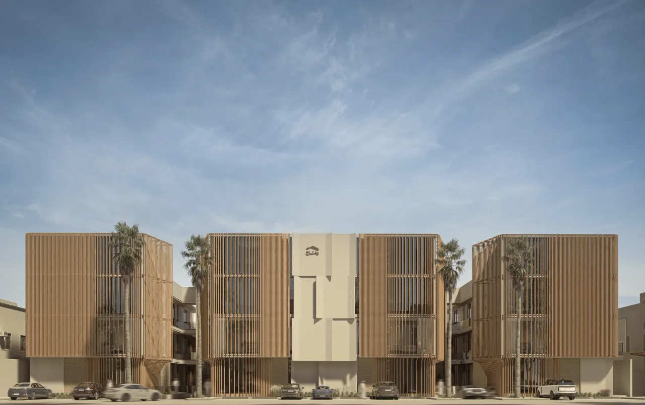 The residential frontage